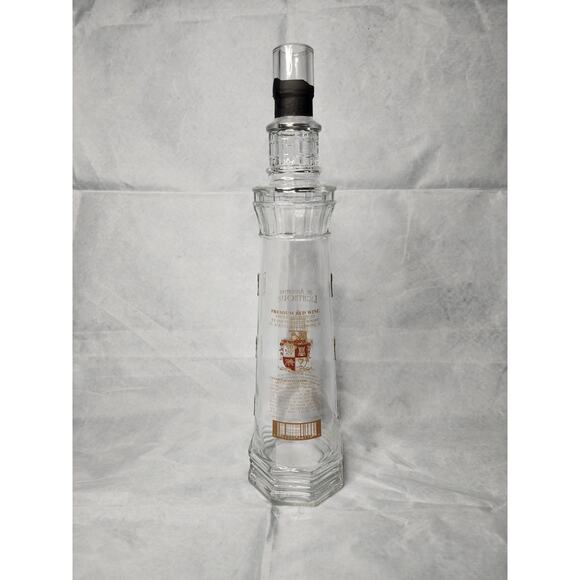 Vintage St. Augustine Florida Lighthouse Empty Red Wine Bottle Decor Decanter - Picture 1 of 7